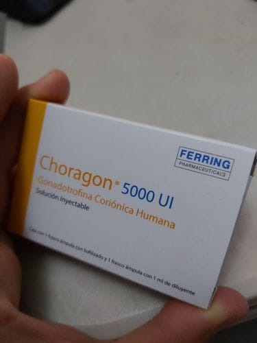 Customer photo review of Choragon | Gonadotropina coriónica humana (HCG) 5,000ui
