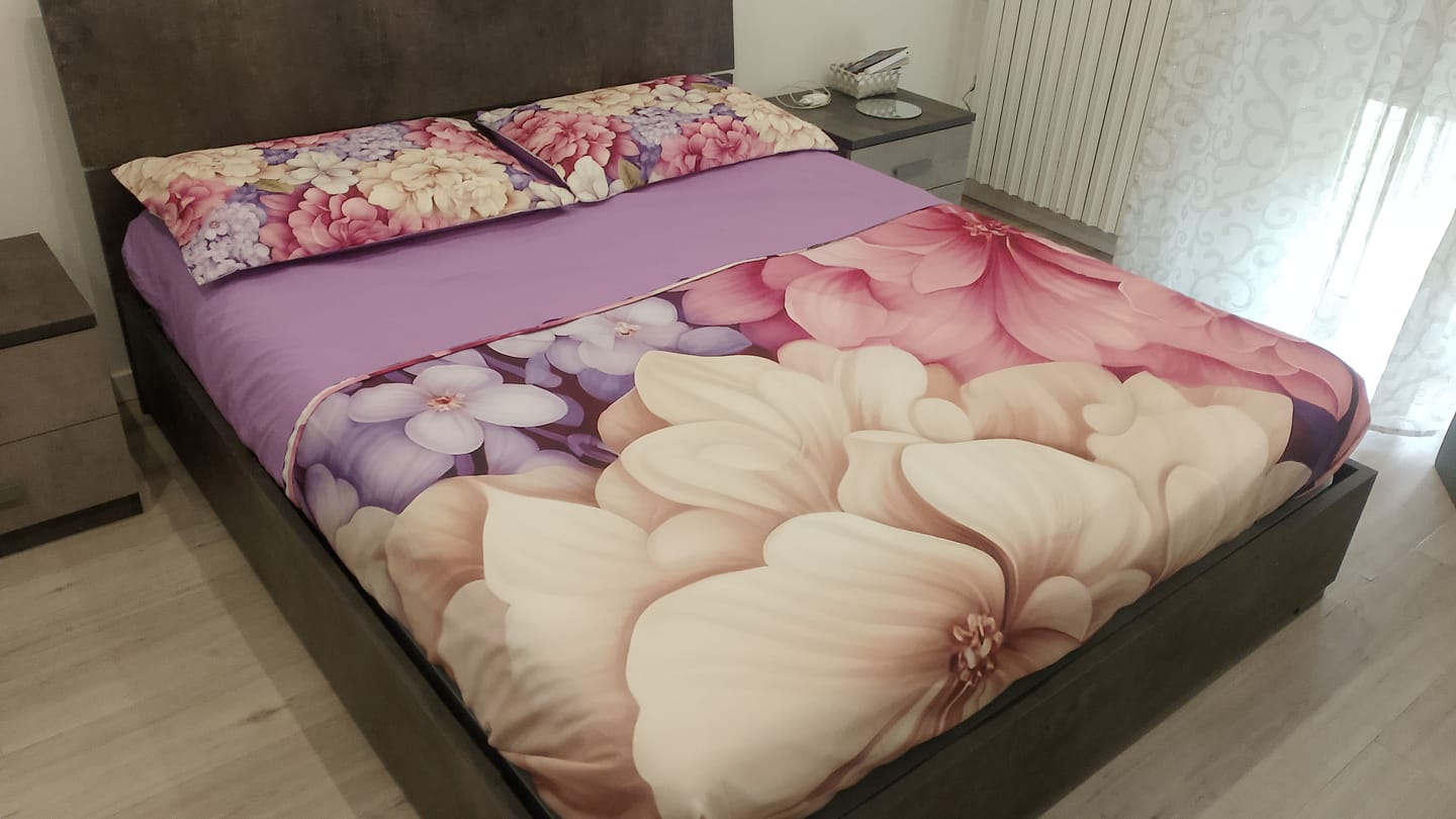 Customer photo review of Copriletto Estivo, Coperta Leggera, Lenzuola Copriletto Ortensia