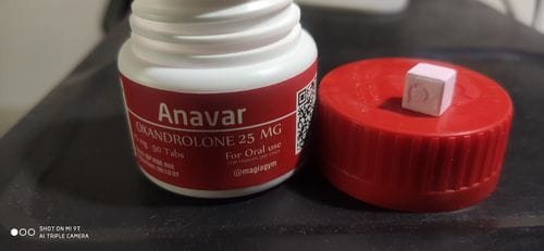 Customer photo review of ANAVAR | Oxandrolona (Anavar) 25mg 50 tabs
