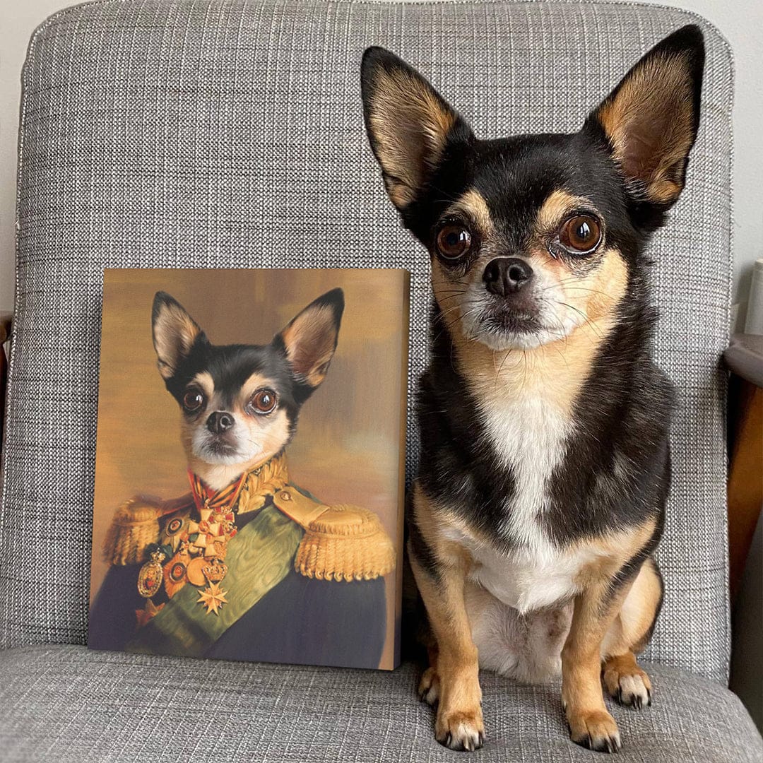 Customer photo review of Turn Your Pet Into A Royal Legend