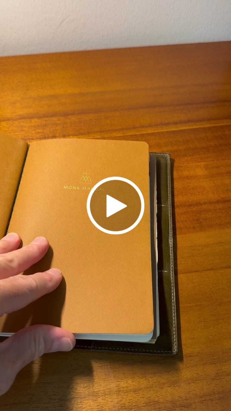 Customer video review of Monk Manual 30-Day (Softcover)