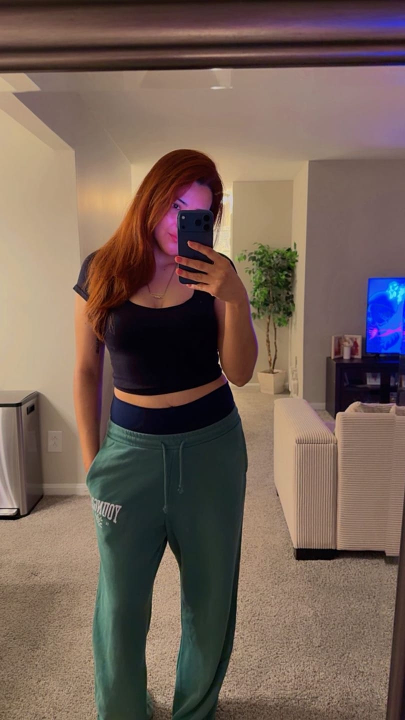 Customer photo review of W2213 - OTG Straight Leg Joggers