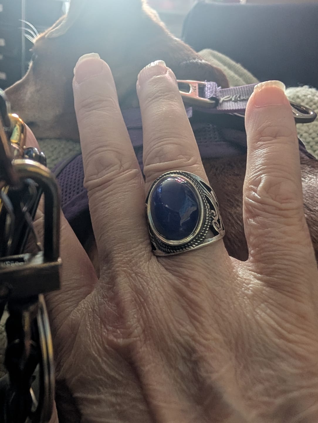 Customer photo review of New-Age Mood Ring