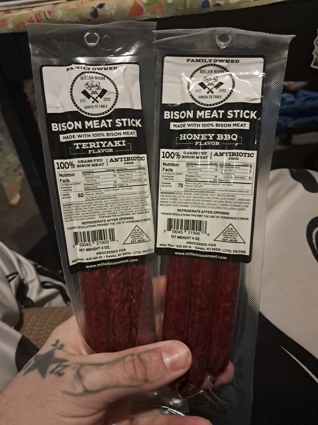 Customer photo review of Ultimate Carnivore Snack Pack