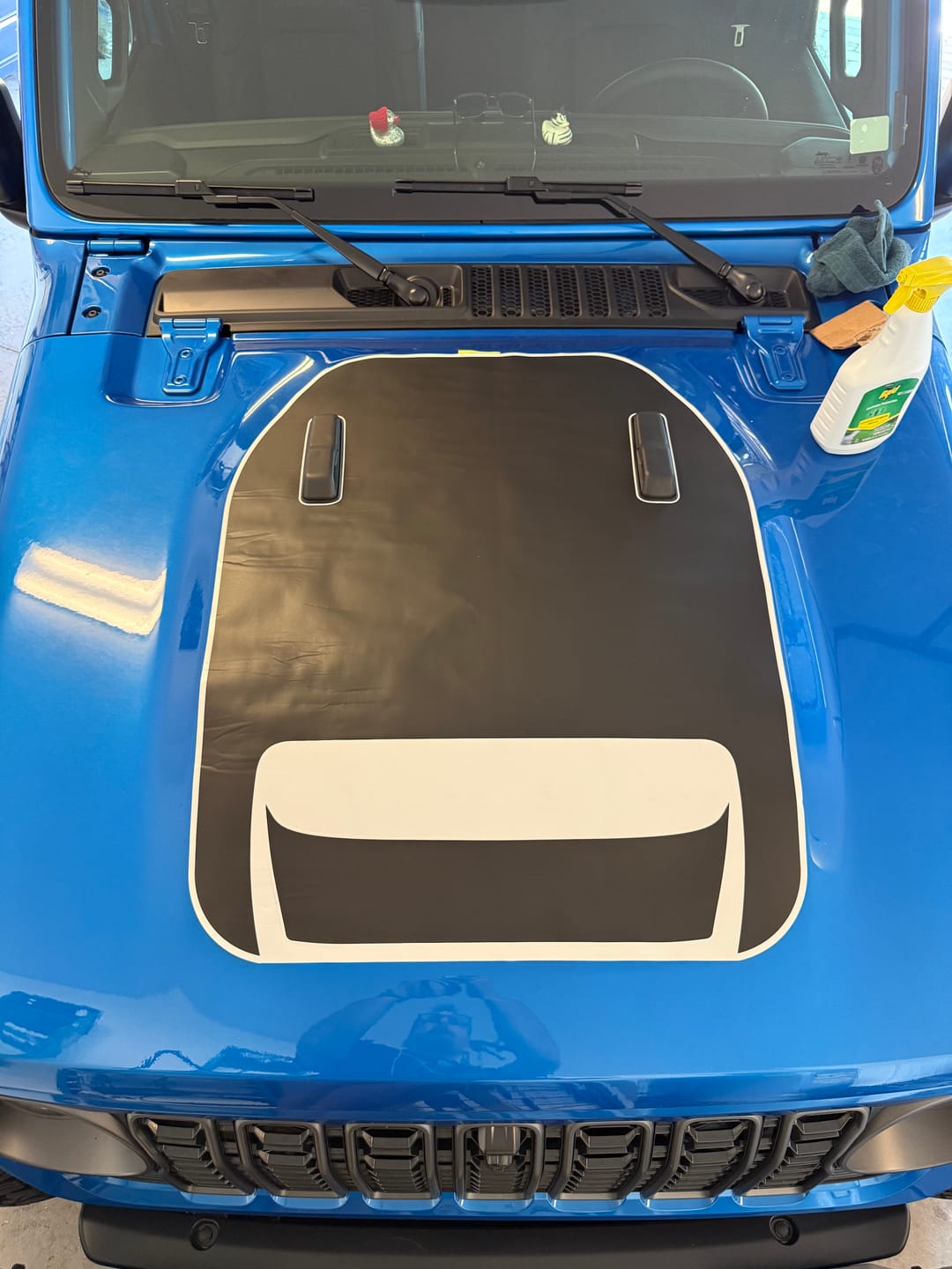 Customer photo review of Hood Graphic for Wrangler 392