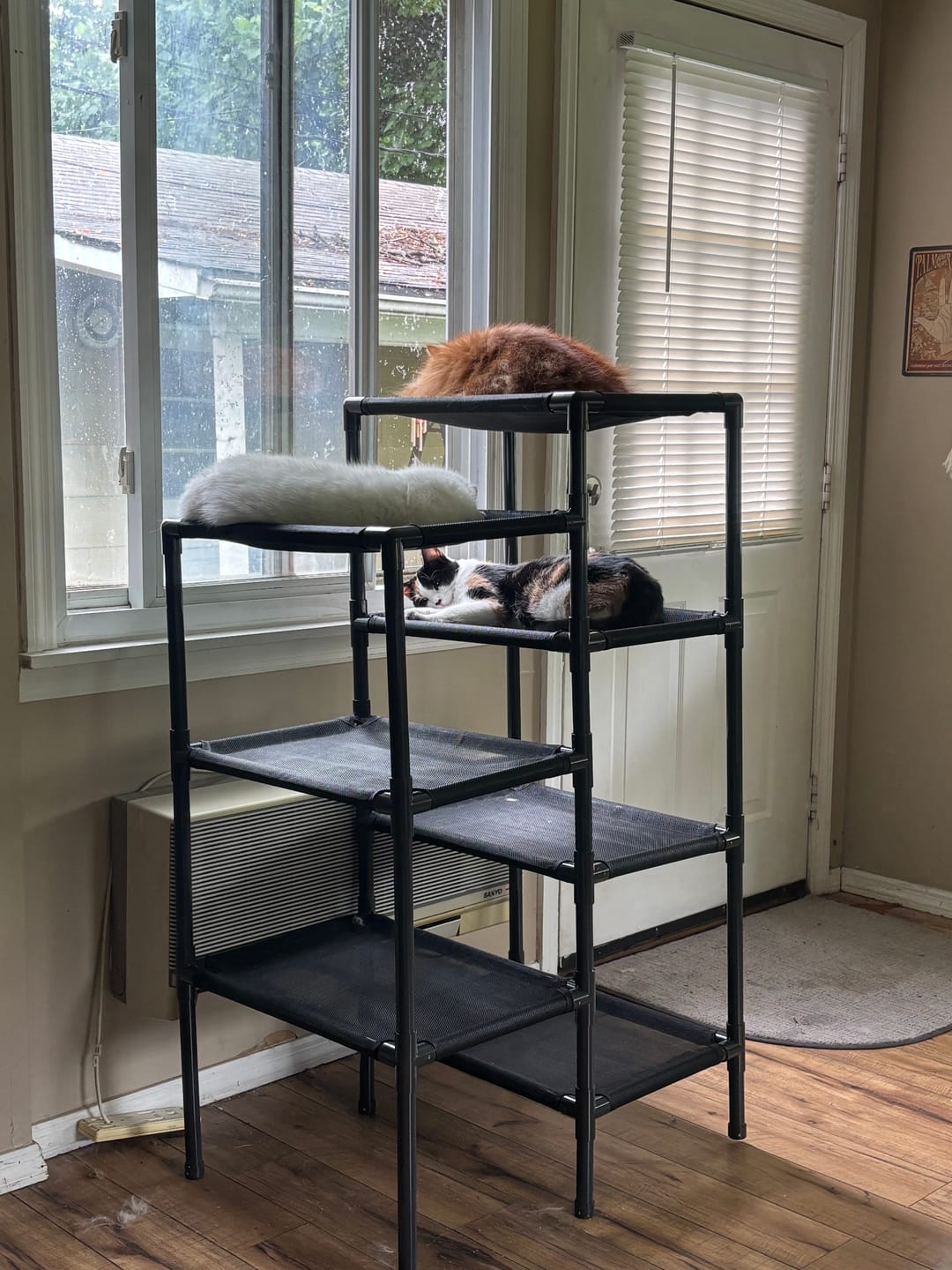 Customer photo review of Durable Cat Tower - Haven