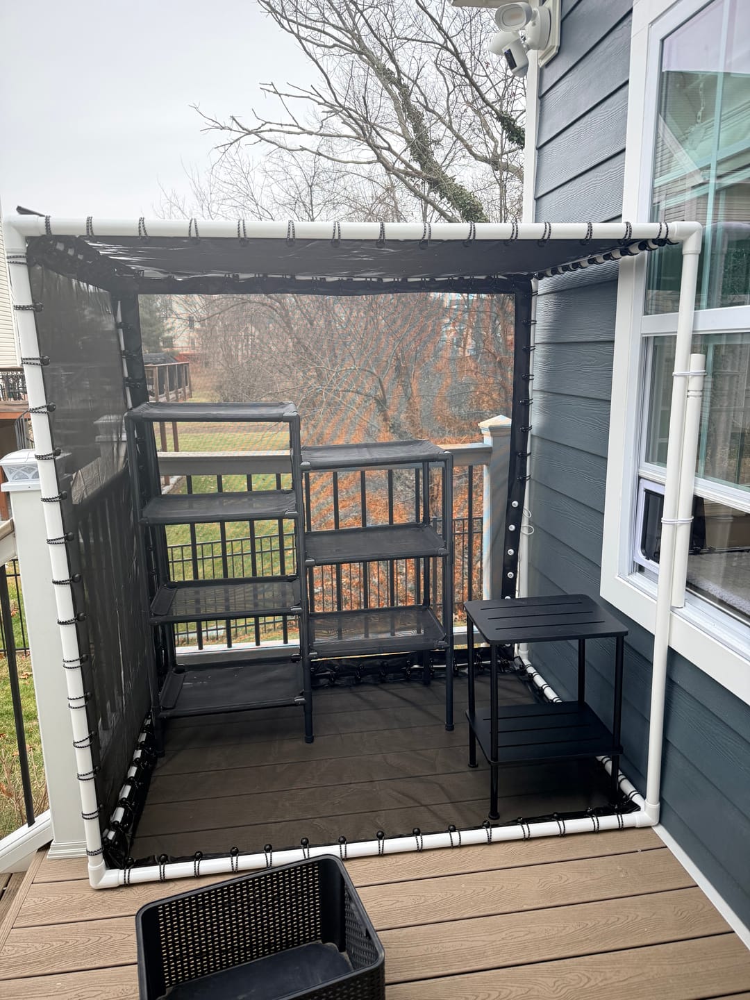 Customer photo review of Durable Cat Tower - Haven