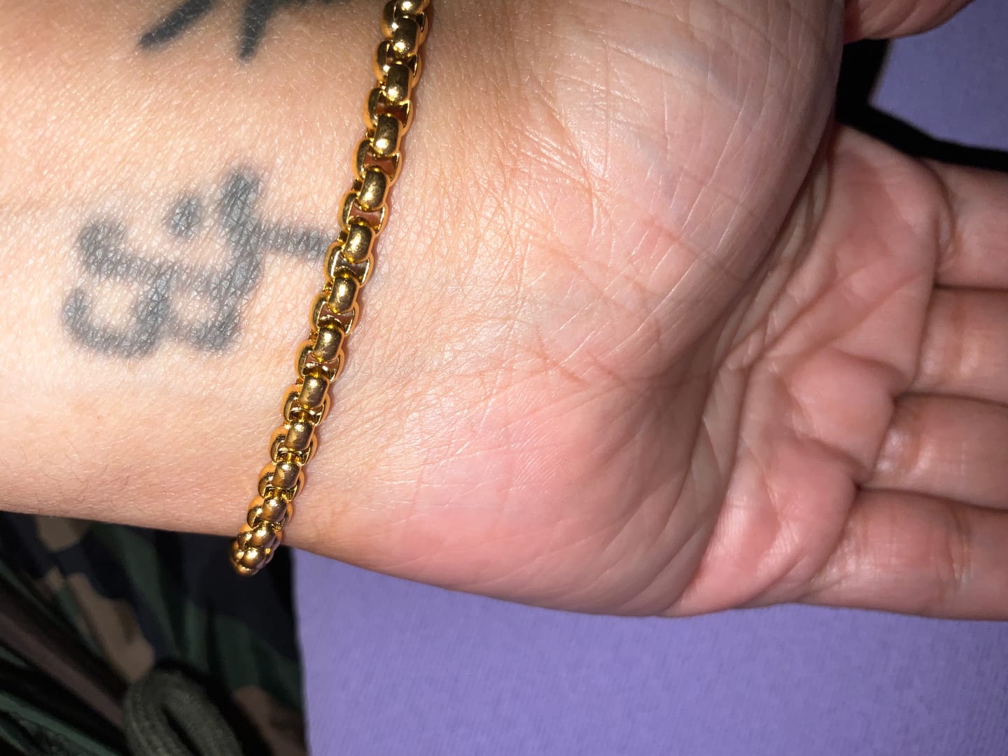 Customer photo review of Rope Link Bracelet Set
