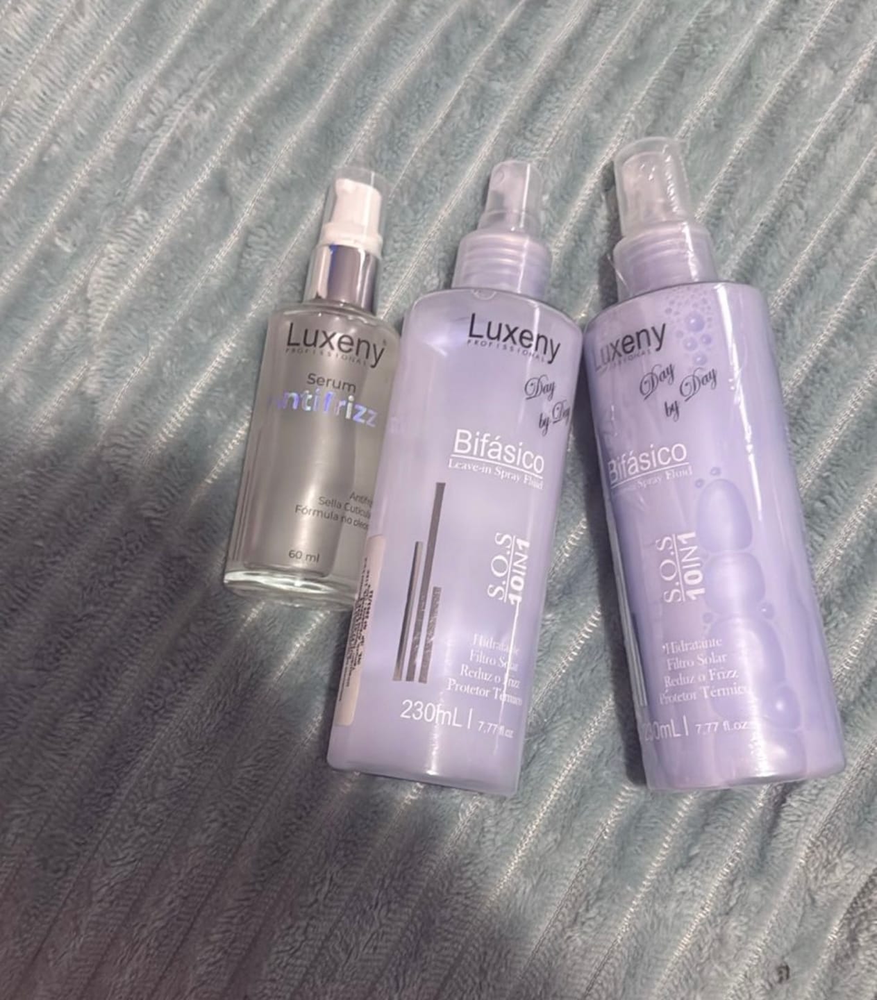 Customer photo review of Spray Bifásico 10 en 1 230 ml