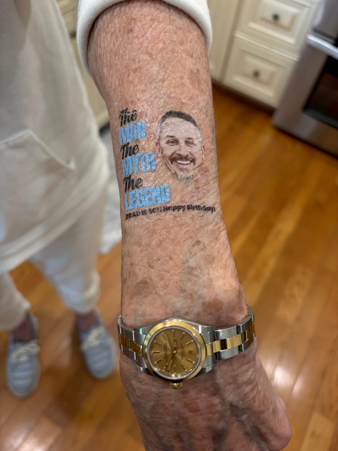 Customer photo review of The Man, The Myth, The Legend