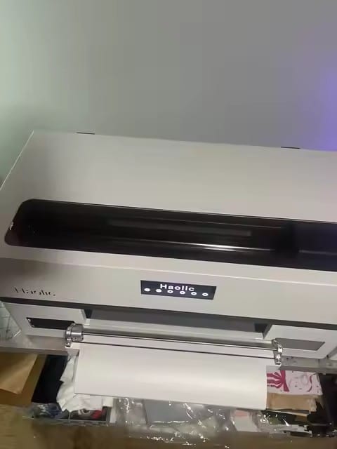 Customer photo review of Haolic 13" Pink A3 XP-1 Pro DTF Printer