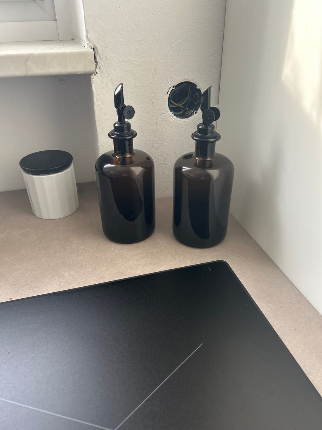 Customer photo review of Dosier-Ausgießer aus Edelstahl – Tropffrei & hygienisch - schwarz