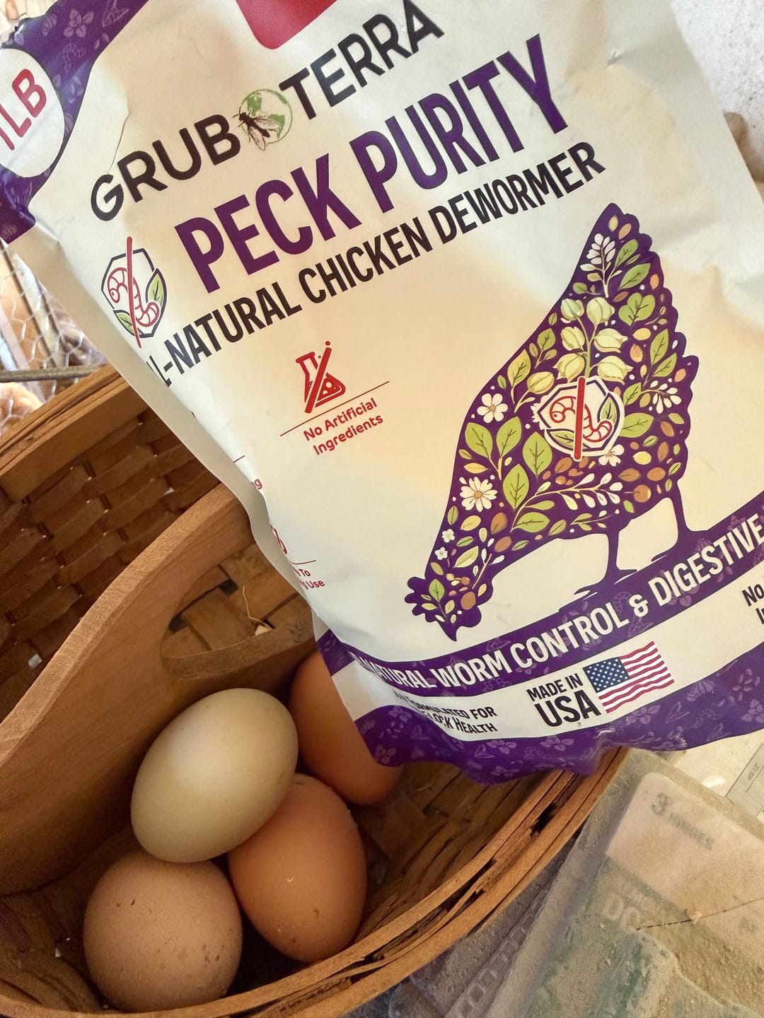 Customer photo review of Peck Purity Daily Digestive Defense for Flock Strength WholeSale