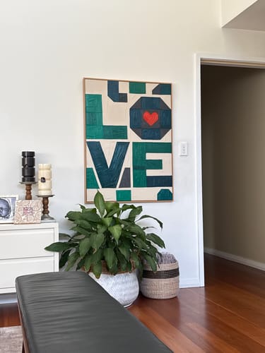 Customer review photo for Contemporary Minimalist Art #MA238