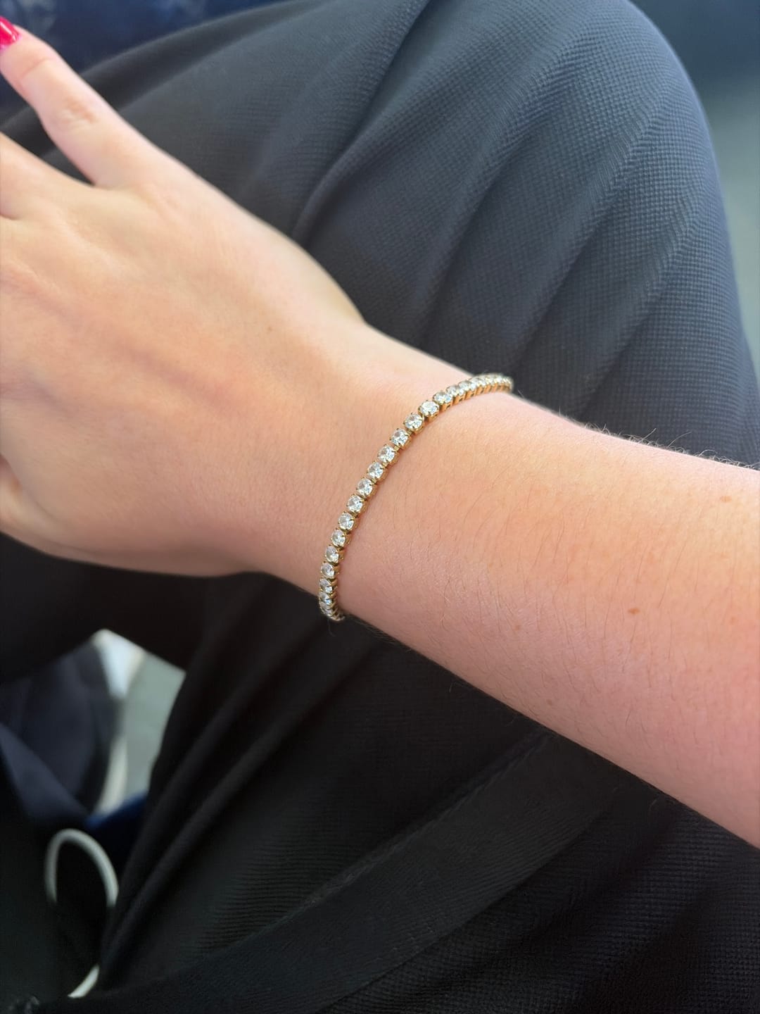Customer photo review of Tennis Bracelet