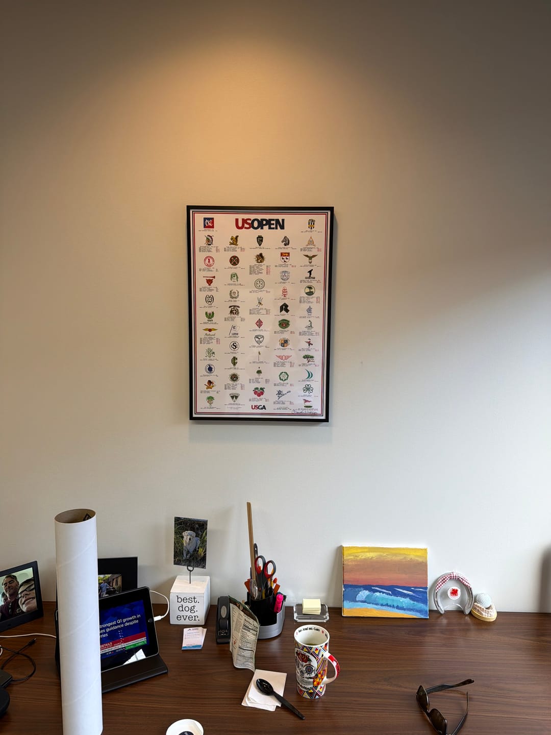 Customer photo review of The History of the U.S. Open (2025 Edition)