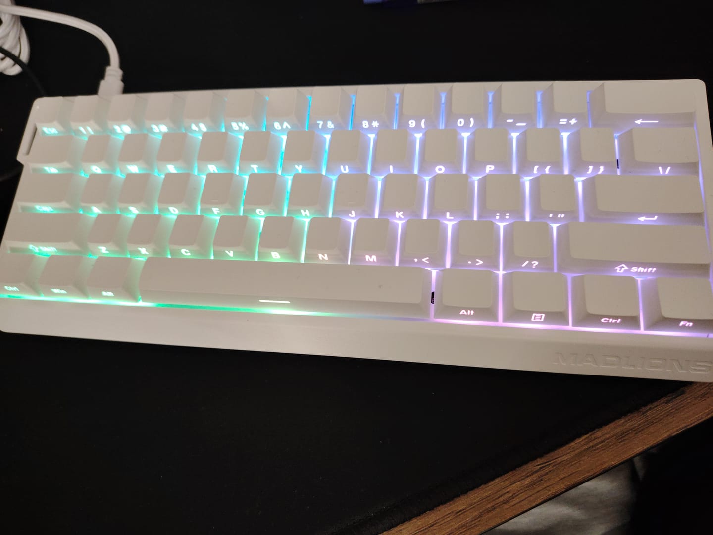 Customer photo review of FGG Madlions MAD60/68 Klavye (Manyetik Switch / HE)