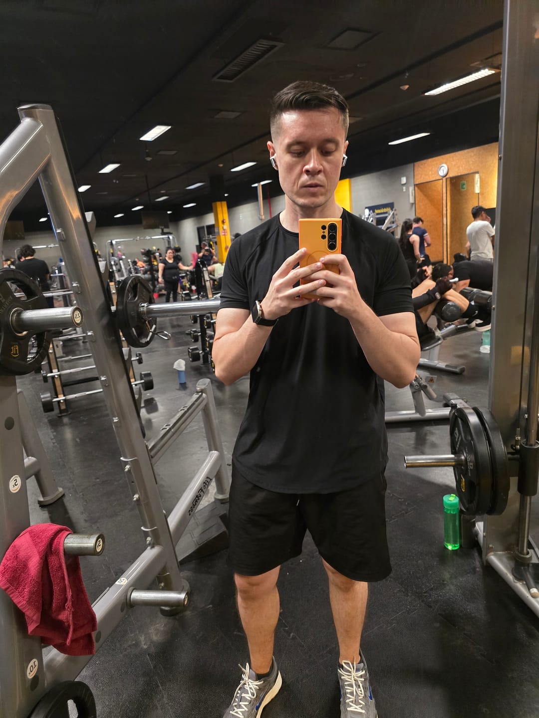 Customer photo review of Training Sport Tee - Black
