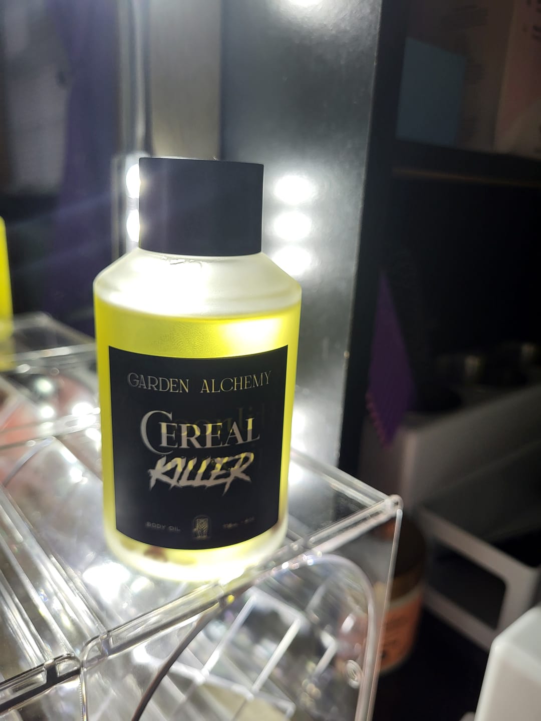 Customer photo review of CEREAL KILLER BODY OIL