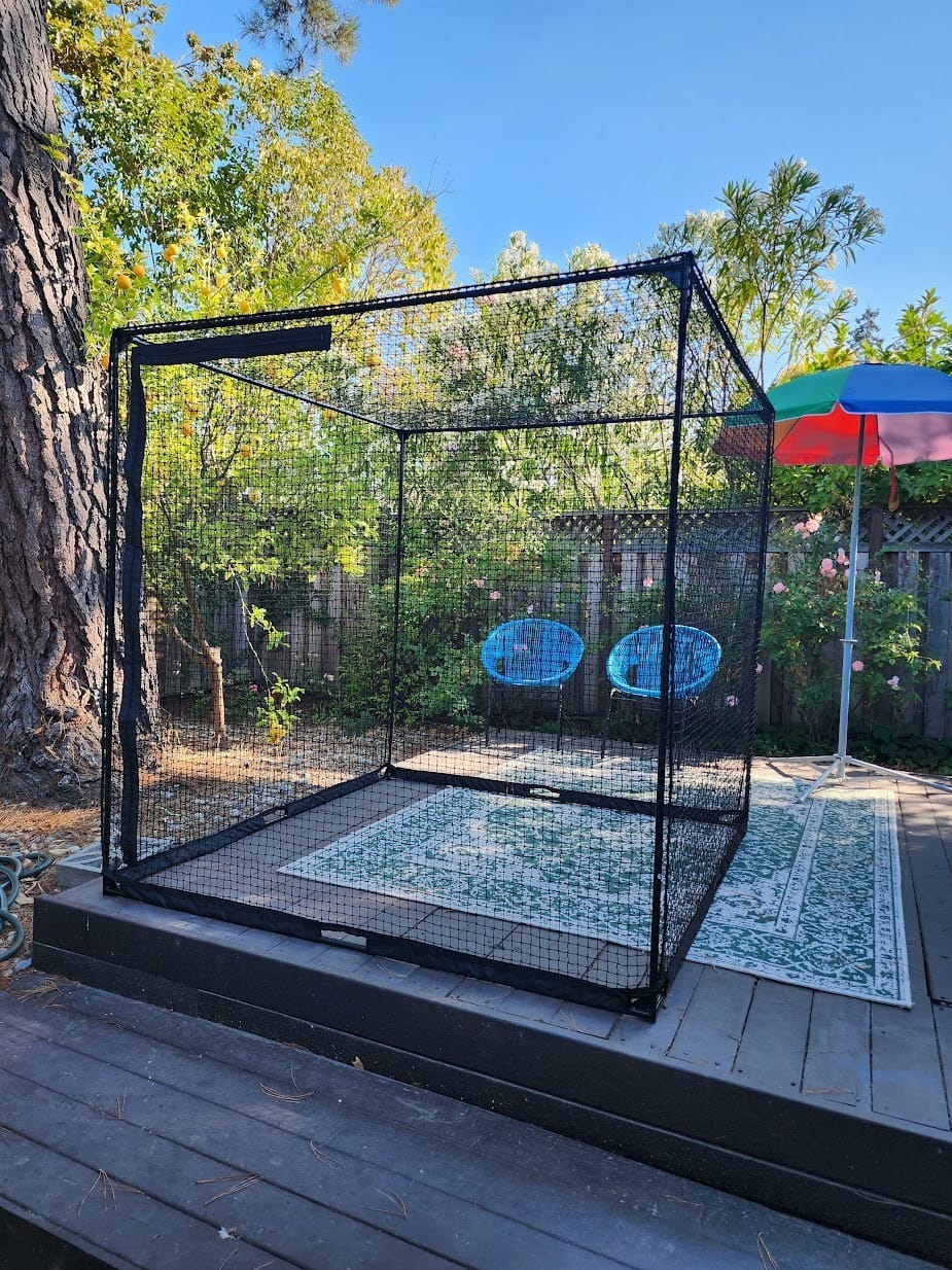 Customer photo review of Cat Enclosure | Large