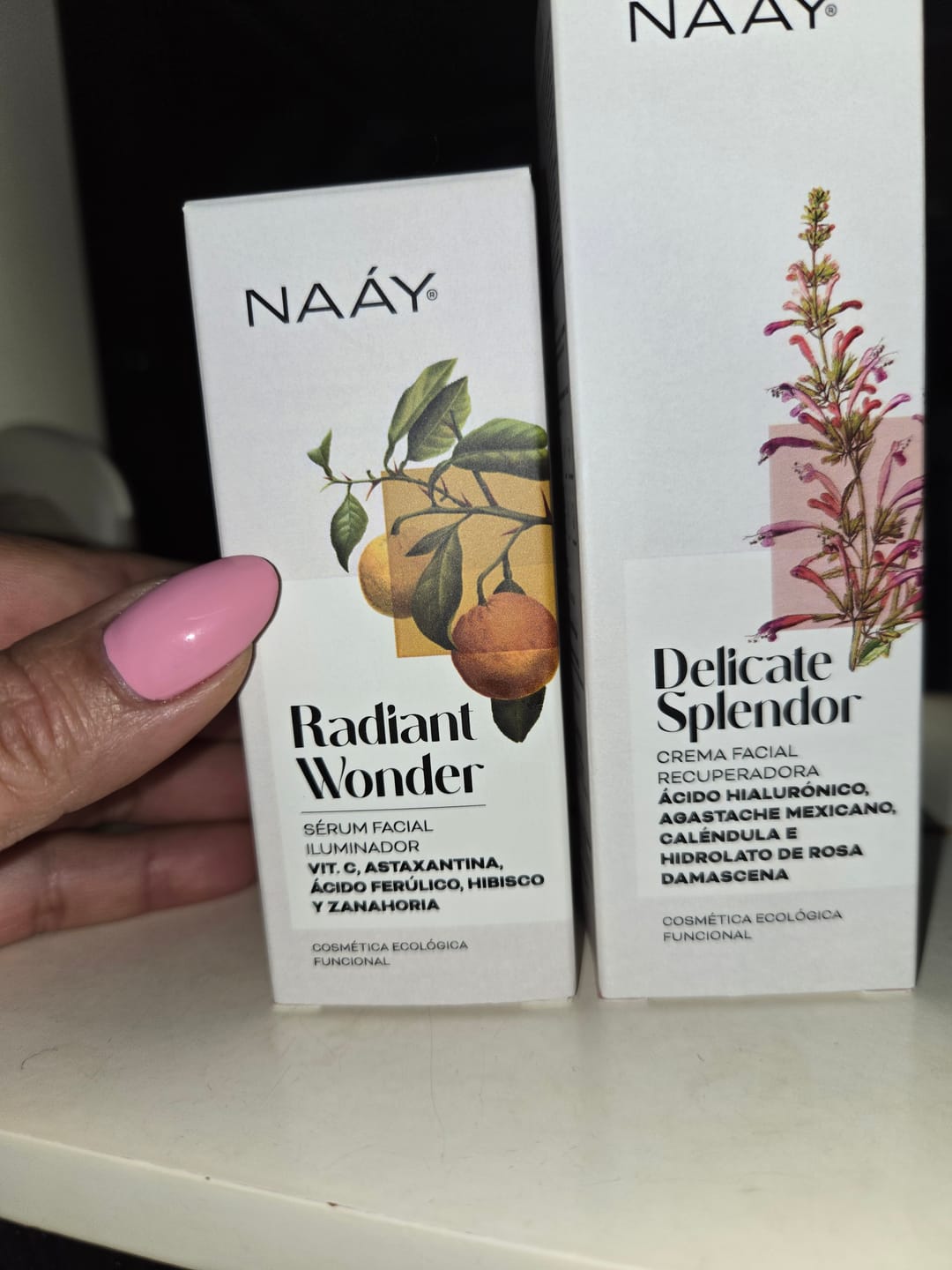 Customer photo review of Rutina Despigmentante en Dos Pasos | Vitamina C