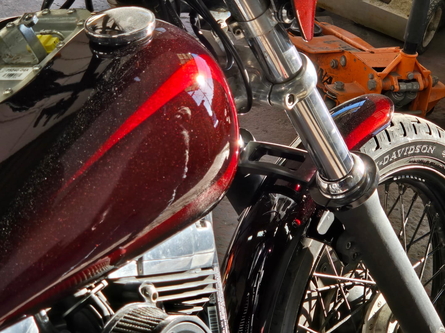 Customer photo review of Phantom Red Paint Basecoat