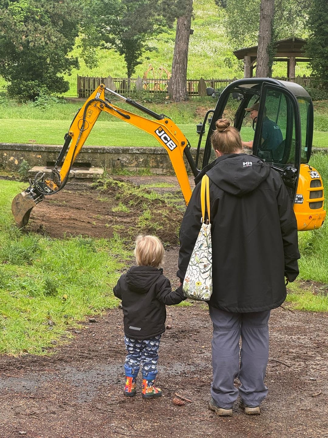 Customer photo review of Singing Whales Organic Comfy Joggers