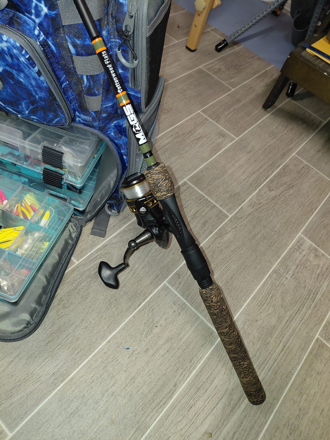 Customer photo review of Custom Spinning Rod