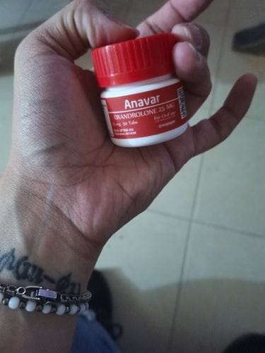 Customer photo review of ANAVAR | Oxandrolona (Anavar) 25mg 50 tabs