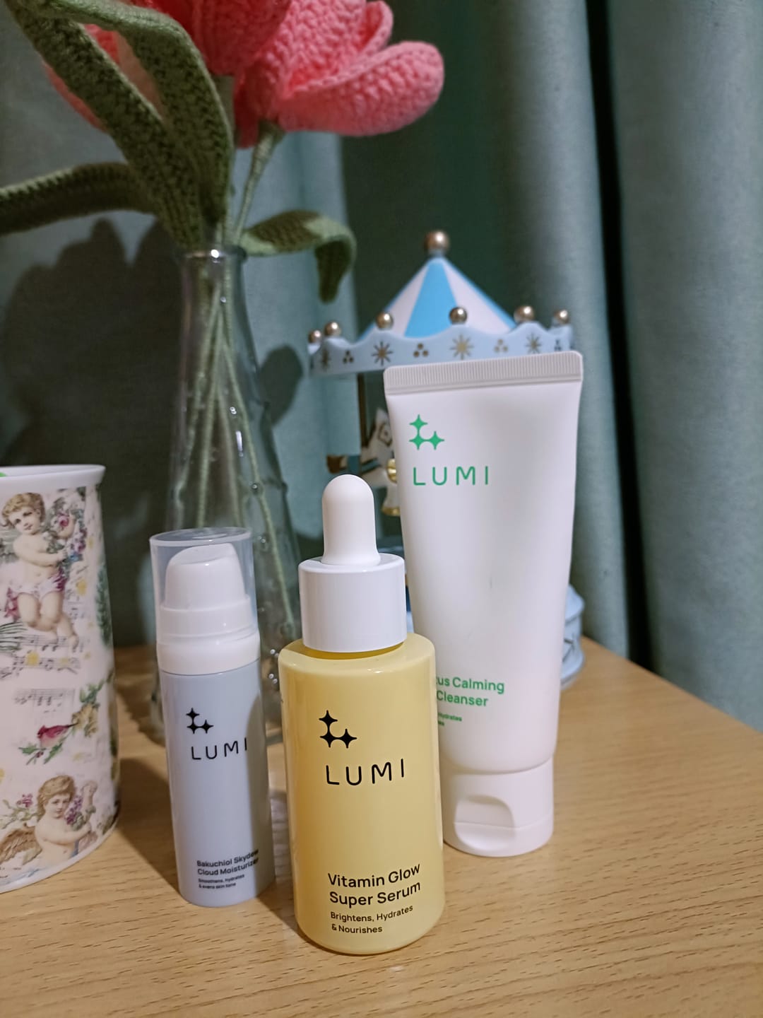 Customer photo review of Vitamin Glow Super Serum