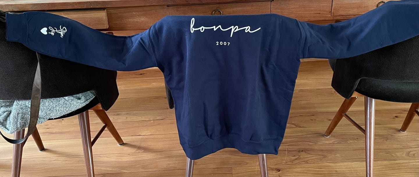 Customer photo review of Beste Papa - Gepersonaliseerde trui met 3D opdruk met naam voor ouders en grootouders