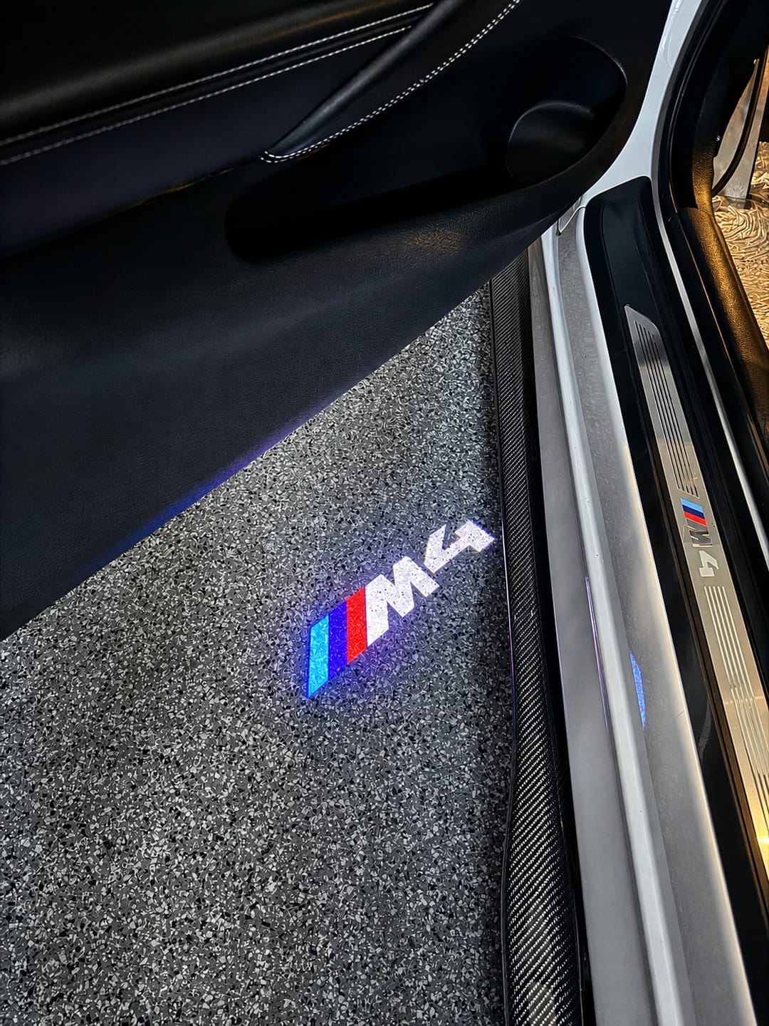 Customer photo review of BMW LED Doorlight Kit