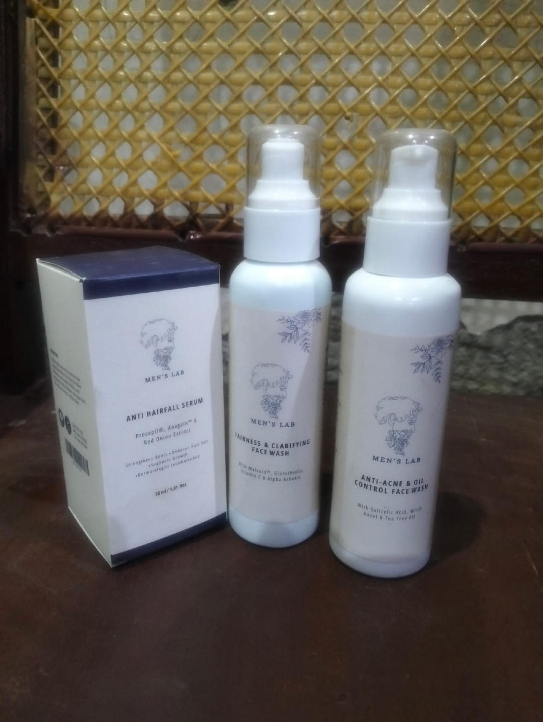 Customer photo review of Fairness Facewash