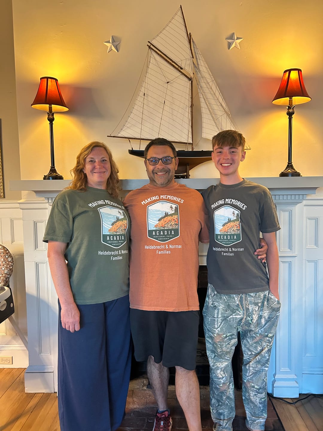 Customer photo review of Personalized National Park Shirt (Up to 10 Parks)
