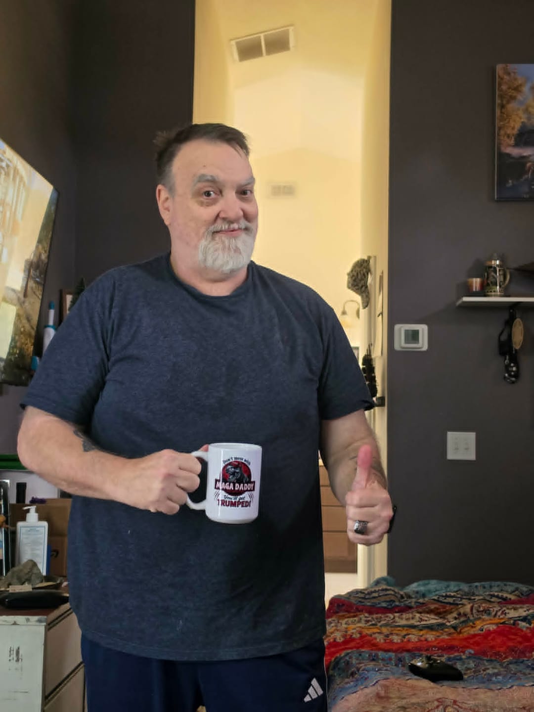 Customer photo review of "MAGA Daddy" Mug