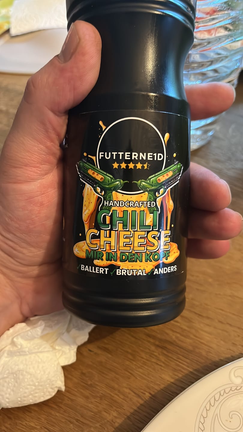 Customer photo review of CHILI CHEESE Sauce 500ml
