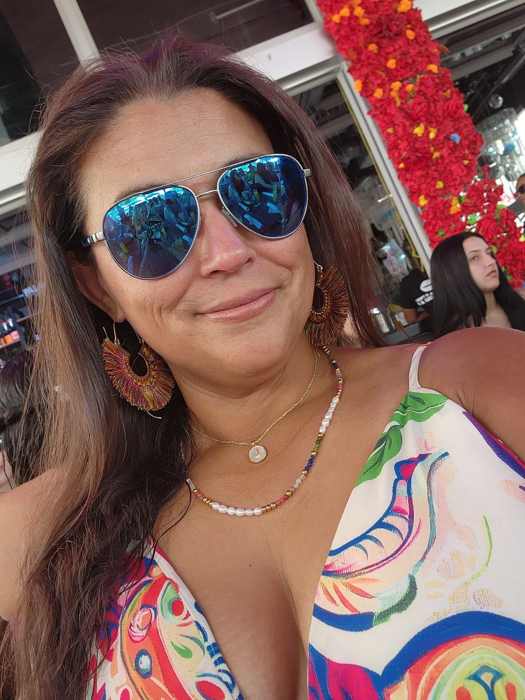 Customer photo review of Kaya Necklace