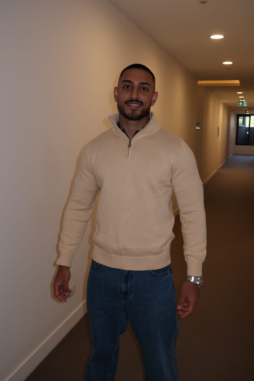 Customer photo review of Signature Quarter-Zip