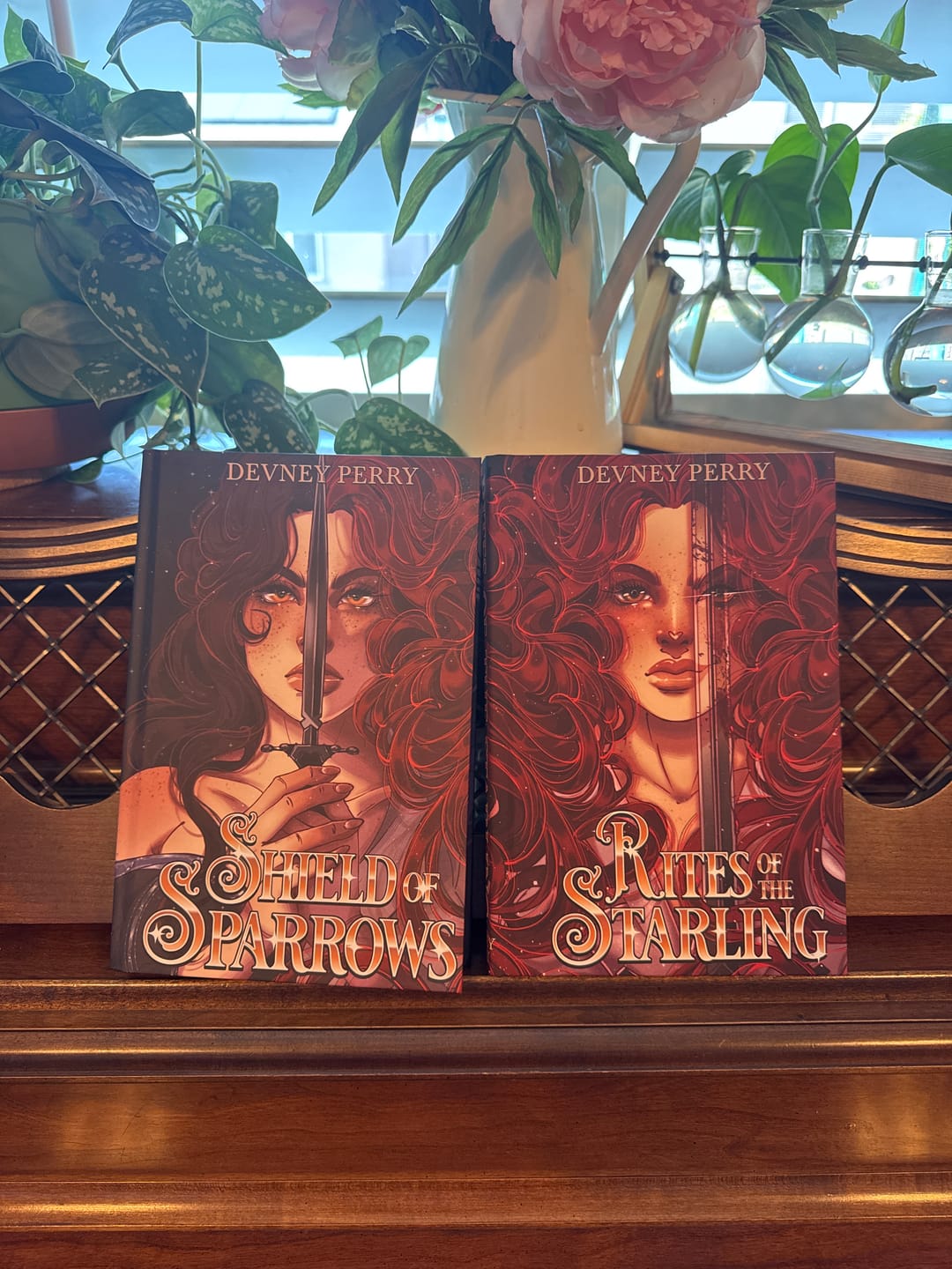 Customer photo review of PS Hardcover SE Rites of the Starling by Devney Perry