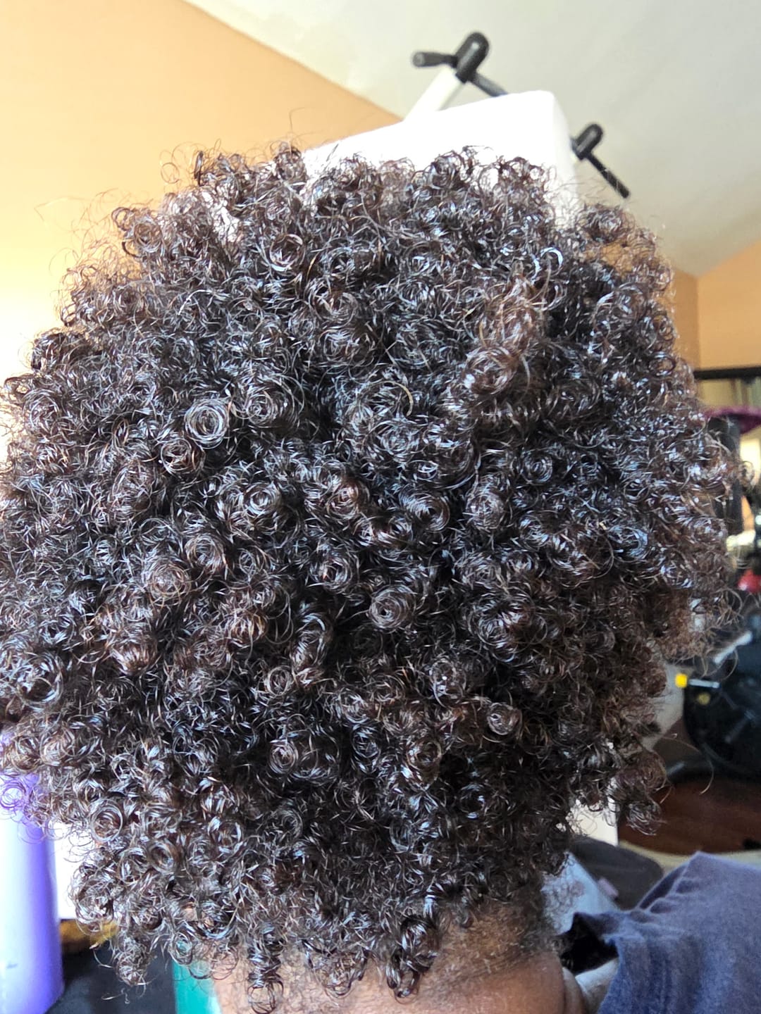 Customer photo review of Moisture N Slip Curling Cream