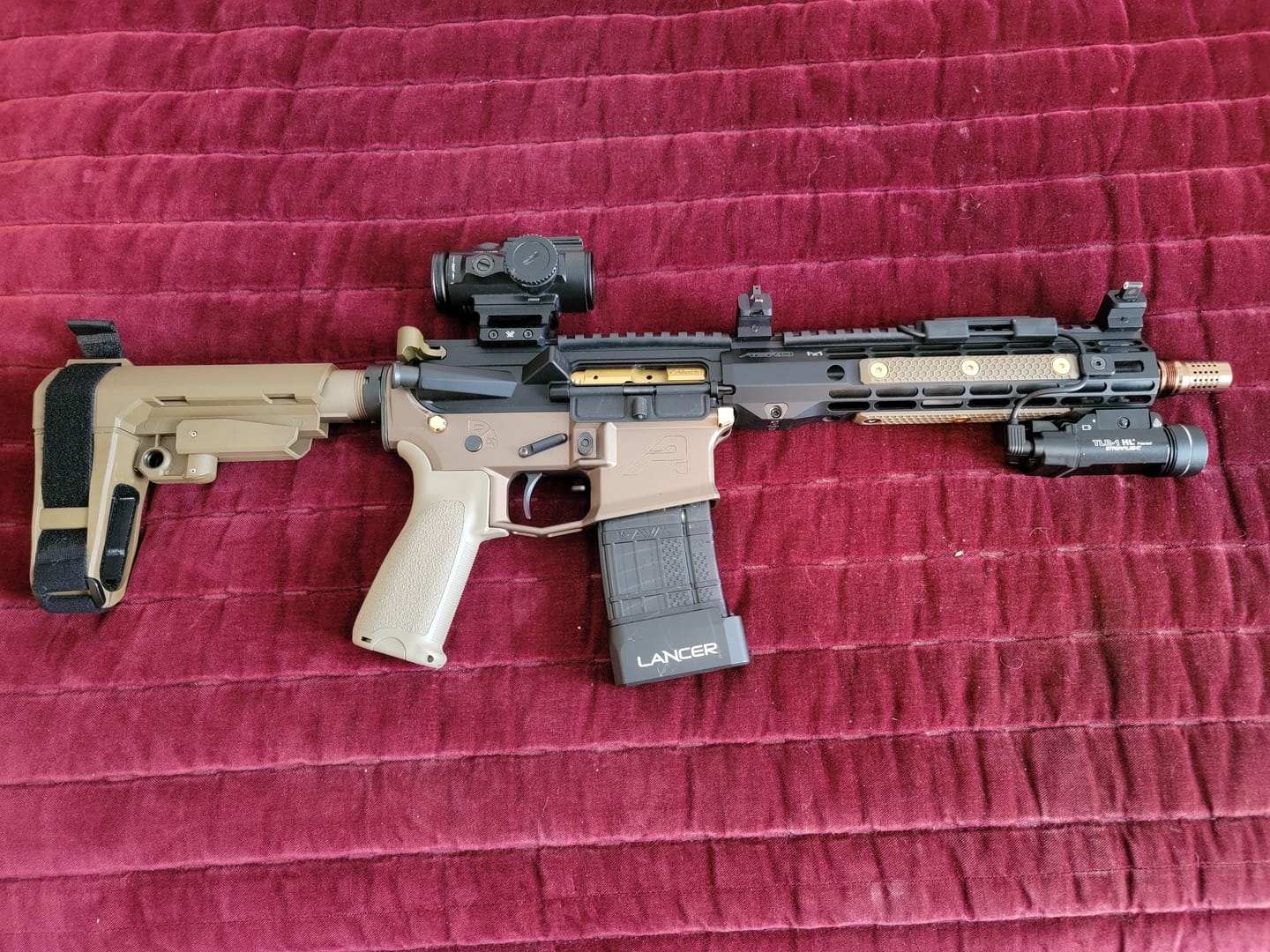 Customer photo review of Partisan Disruptor FRT Trigger for AR-15 – Drop-In System (USA Made)