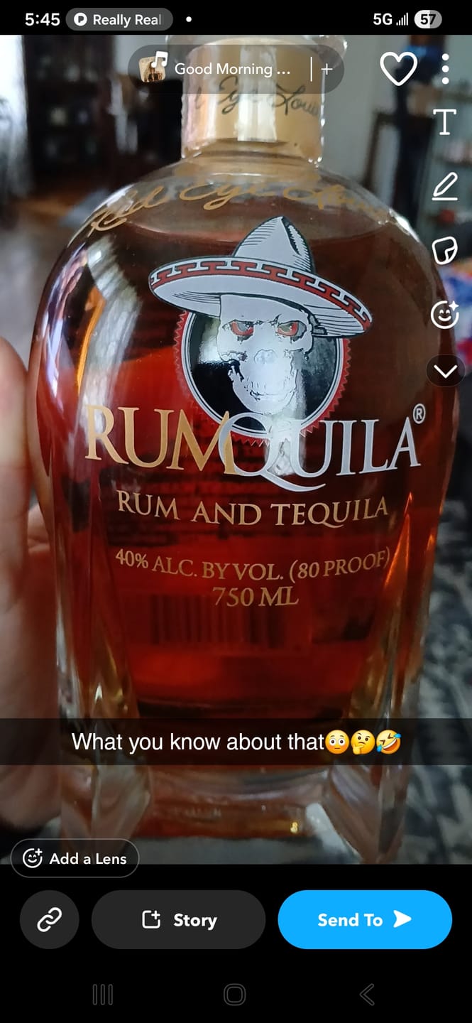 Customer photo review of Red Eye Louie's RumQuila