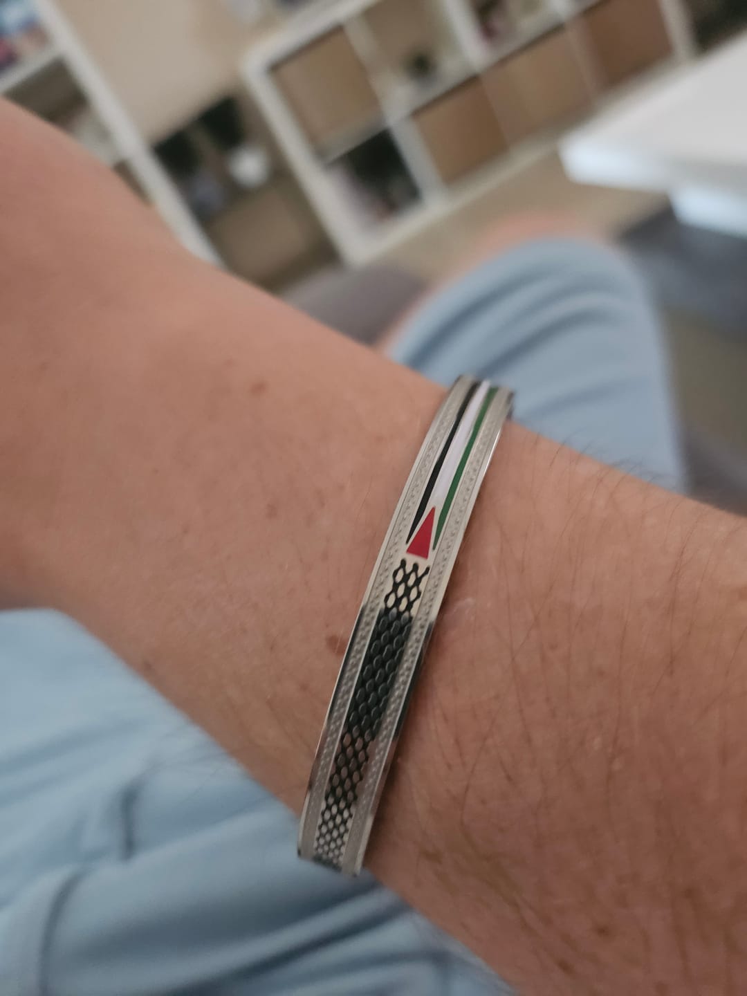 Customer photo review of Palestine Heritage Cuff