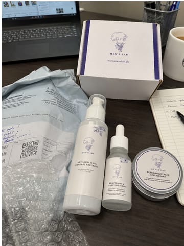 Customer photo review of Brightening & Oil control Bundle(Brightening Serum+Anti Acne & Oil control Face Wash)