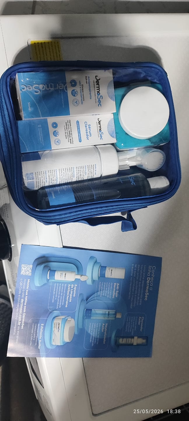 Customer photo review of Kit Skincare das Axilas - Tratamento Completo