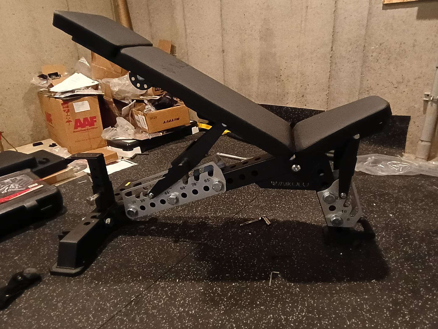 Customer photo review of BASTET™ 2.0 Adjustable FID Bench - 3"x3"