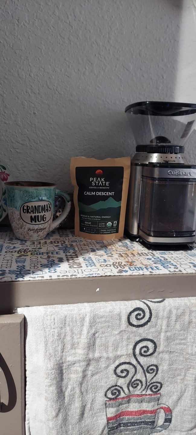 Customer photo review of Decaf CALM DESCENT Trial