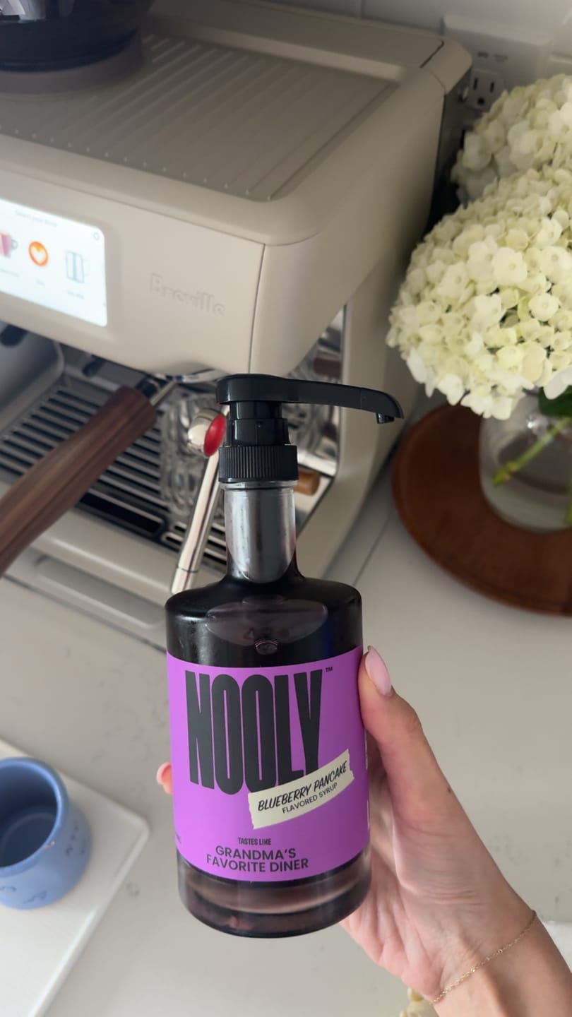 Customer photo review of Blueberry Pancake Syrup