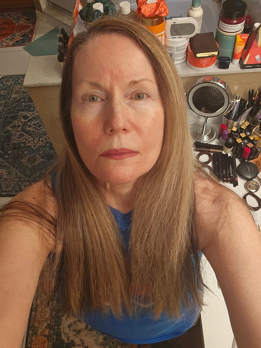Customer photo review of Thickening Scalp Serum