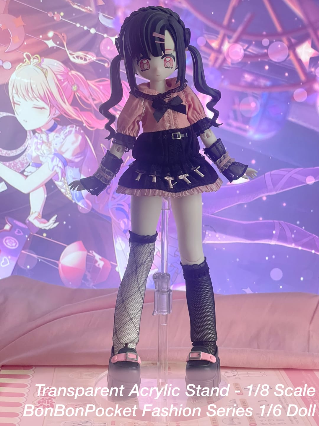 Customer photo review of Action Figure Doll Stand